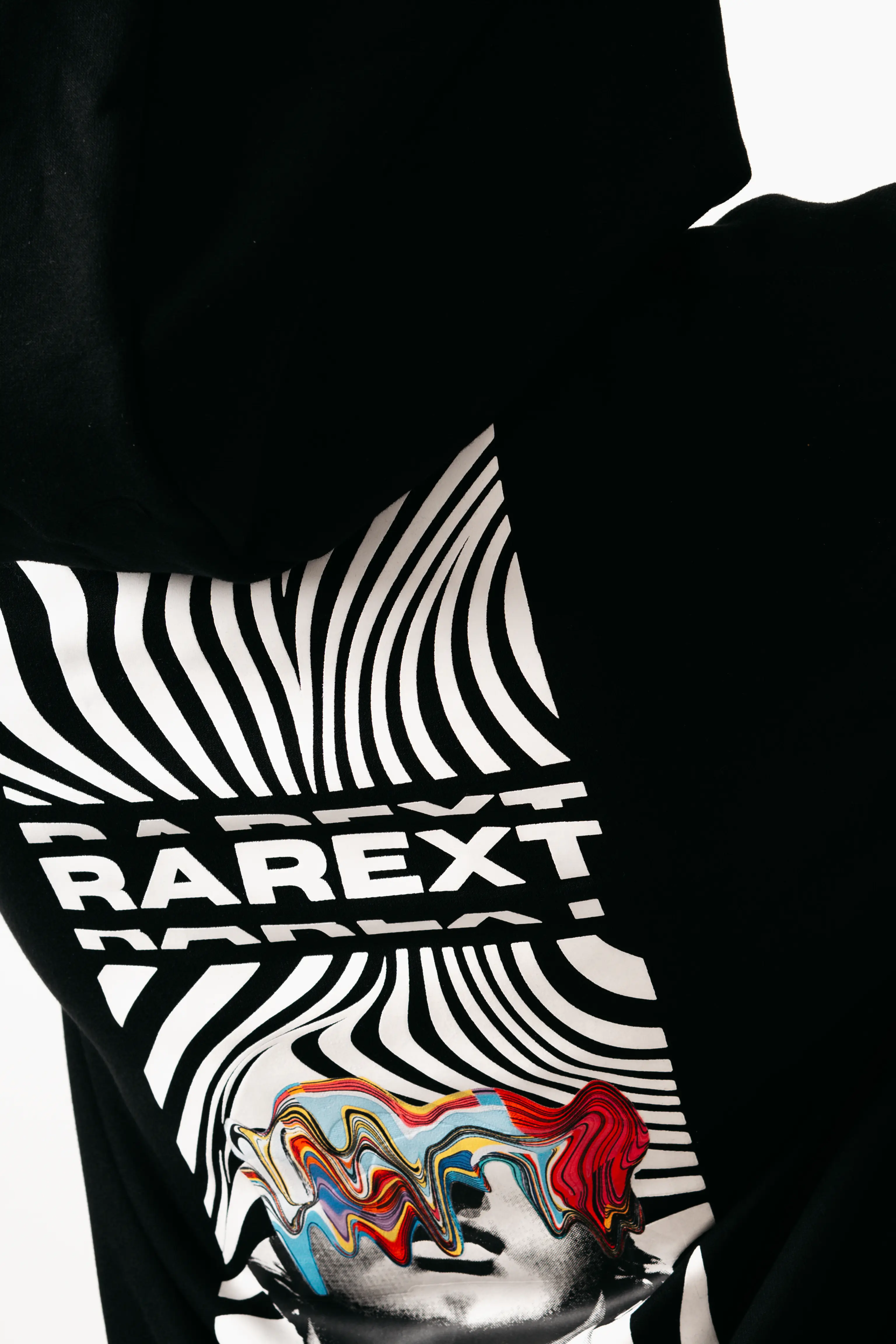 Glitch Black Close Back